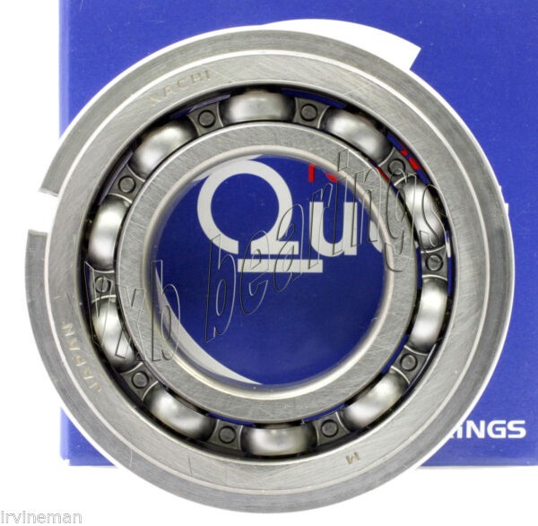 6013NR Nachi Bearing Open C3 Snap Ring Japan 65x100x18 Ball Bearings