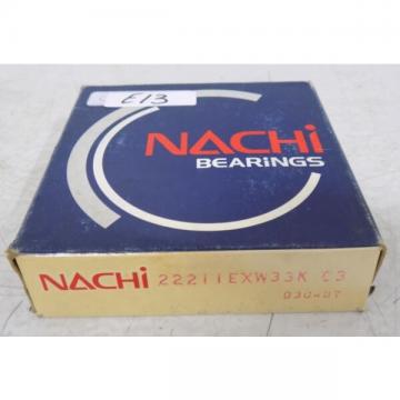 NACHI DOUBLE ROW SPHEREICAL BALL BEARING 22211EXW33K C3 NIB