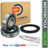 Yamaha DT360 1973-1974 Front Wheel Bearings KIT with Seal WB77