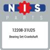 12208-31U25 Nissan Bearing set-crankshaft 1220831U25, New Genuine OEM Part