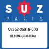 09262-28018-000 Suzuki Bearing(28x58x16) 0926228018000, New Genuine OEM Part