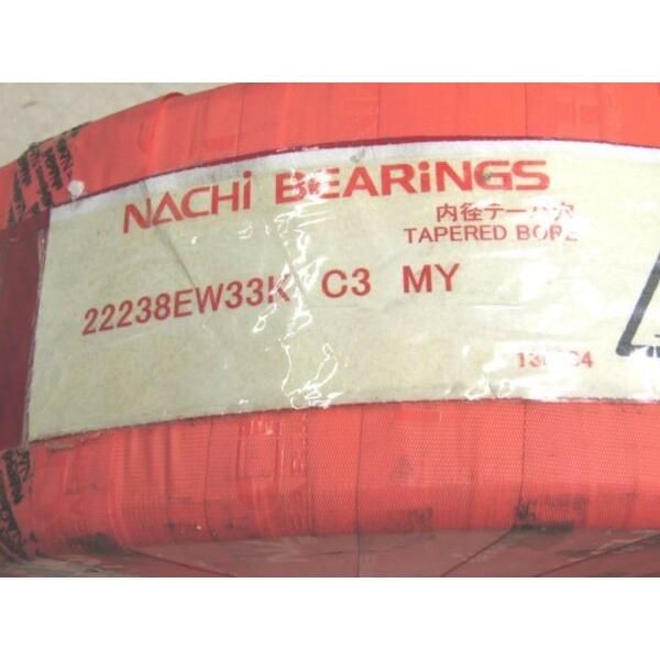 Nachi 22238 EW 33K Spherical Roller Bearing 190 X 340 X 92 mm Tapered Bore  #1 image