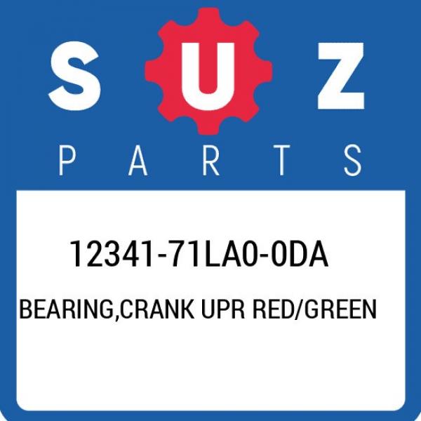 12341-71LA0-0DA Suzuki Bearing,crank upr red/green 1234171LA00DA, New Genuine OE #1 image