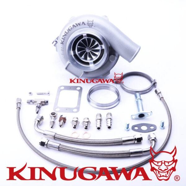 Kinugawa GTX Ball Bearing Turbo For TOYOTA 1JZ 2JZ GTX3071R w/ .73 T3 V-Band #1 image