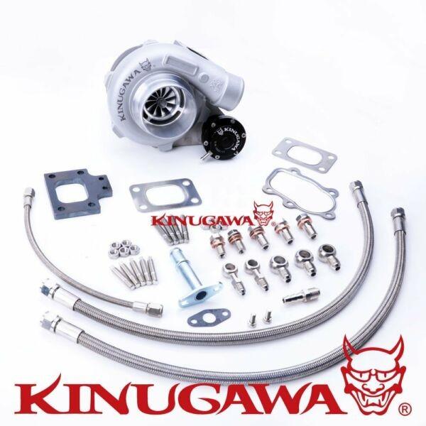 Kinugawa GTX Ball Bearing Turbo GTX2867R Fits Nissan Silvia S13 CA180DET AR.57 #1 image