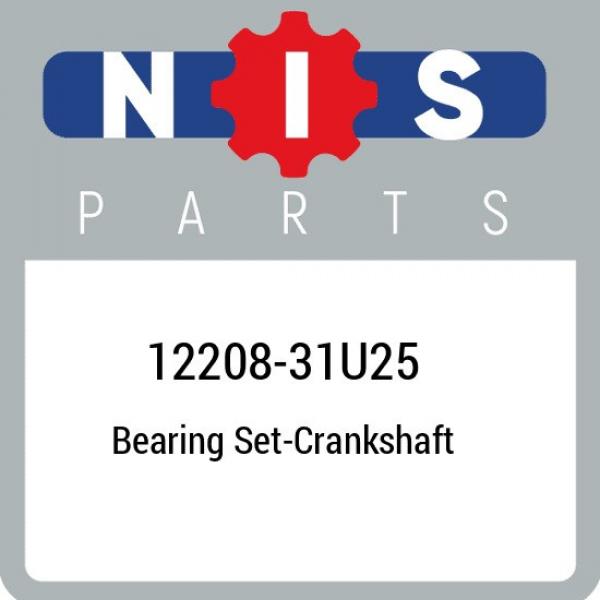 12208-31U25 Nissan Bearing set-crankshaft 1220831U25, New Genuine OEM Part #1 image