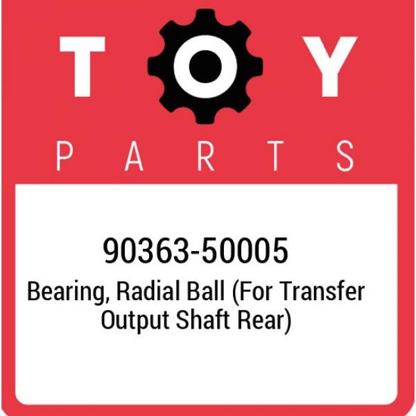 90363-50005 Toyota Bearing, radial ball (for transfer output shaft rear) 9036350 #1 image